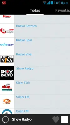 Turkey Radio android App screenshot 2